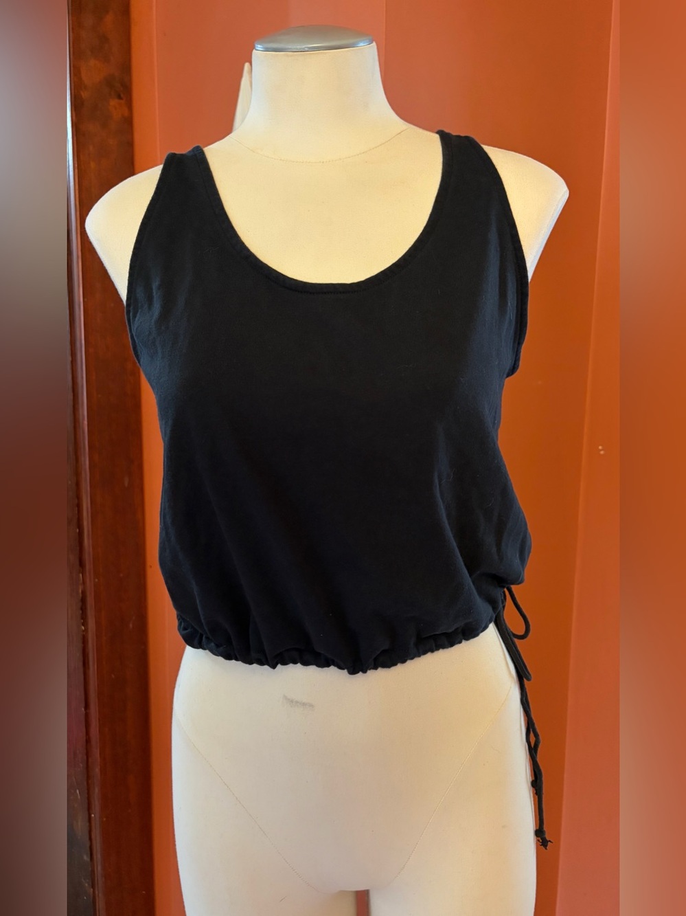 Nike Black Drawstring Hem Tank Top - Women